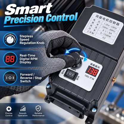 1500W Brushless Servo Motor Kit for Mini Lathe Upgrade