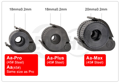 Aa Pro Plus MAX Type European Quick Change Tool Holder Set for 12x12mm 16x16mm Lathe Tools 120-220mm Swing