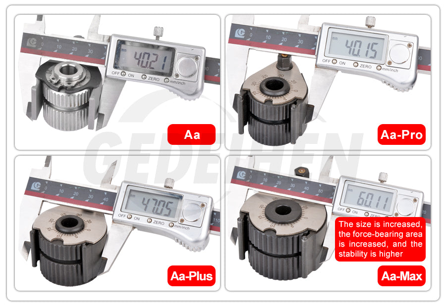 Aa Pro Plus MAX Type European Quick Change Tool Holder Set for 12x12mm 16x16mm Lathe Tools 120-220mm Swing