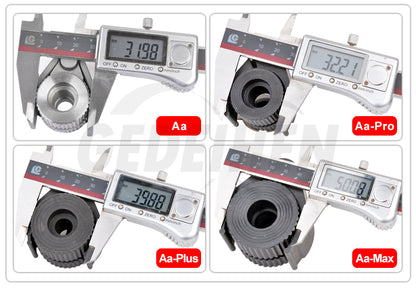 Aa Pro Plus MAX Type European Quick Change Tool Holder Set for 12x12mm 16x16mm Lathe Tools 120-220mm Swing