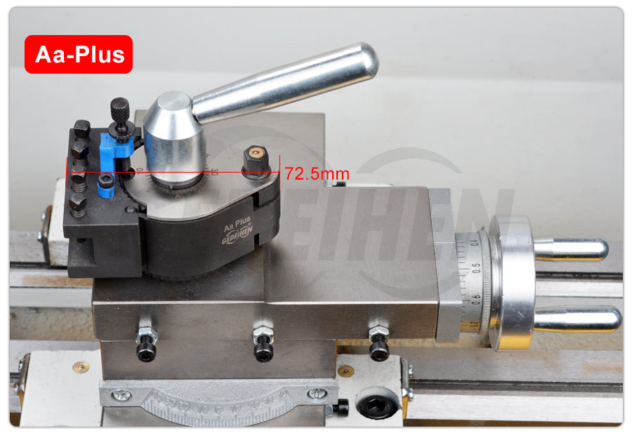 Aa Pro Plus MAX Type European Quick Change Tool Holder Set for 12x12mm 16x16mm Lathe Tools 120-220mm Swing