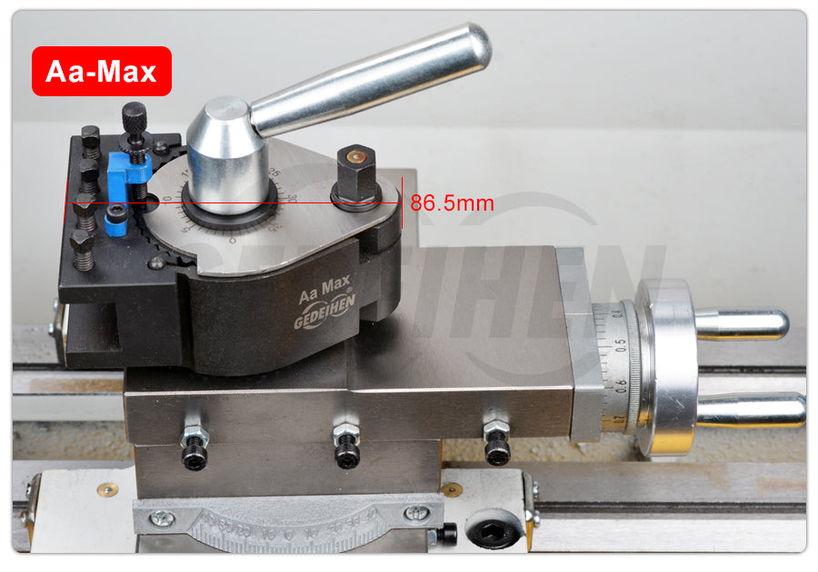 Aa Pro Plus MAX Type European Quick Change Tool Holder Set for 12x12mm 16x16mm Lathe Tools 120-220mm Swing