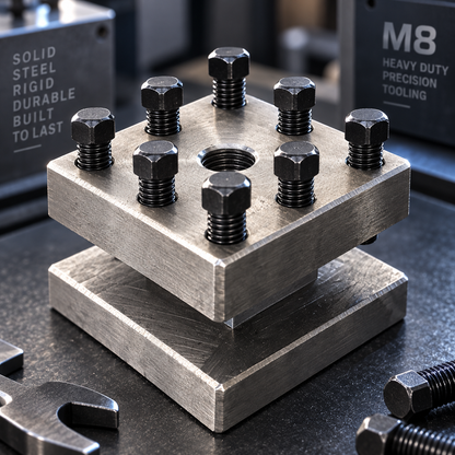 WM210V-212 Square Tool Post for WM210V BHC210 HS210 JY210V CTC210 Replacement Part