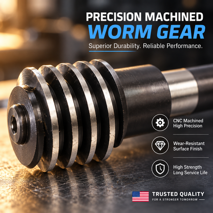 GFW5012-011 G0622-194 Worm Gear for Grizzly G0622 RIKON 15-400 MBS115 Band Saw Replacement Part