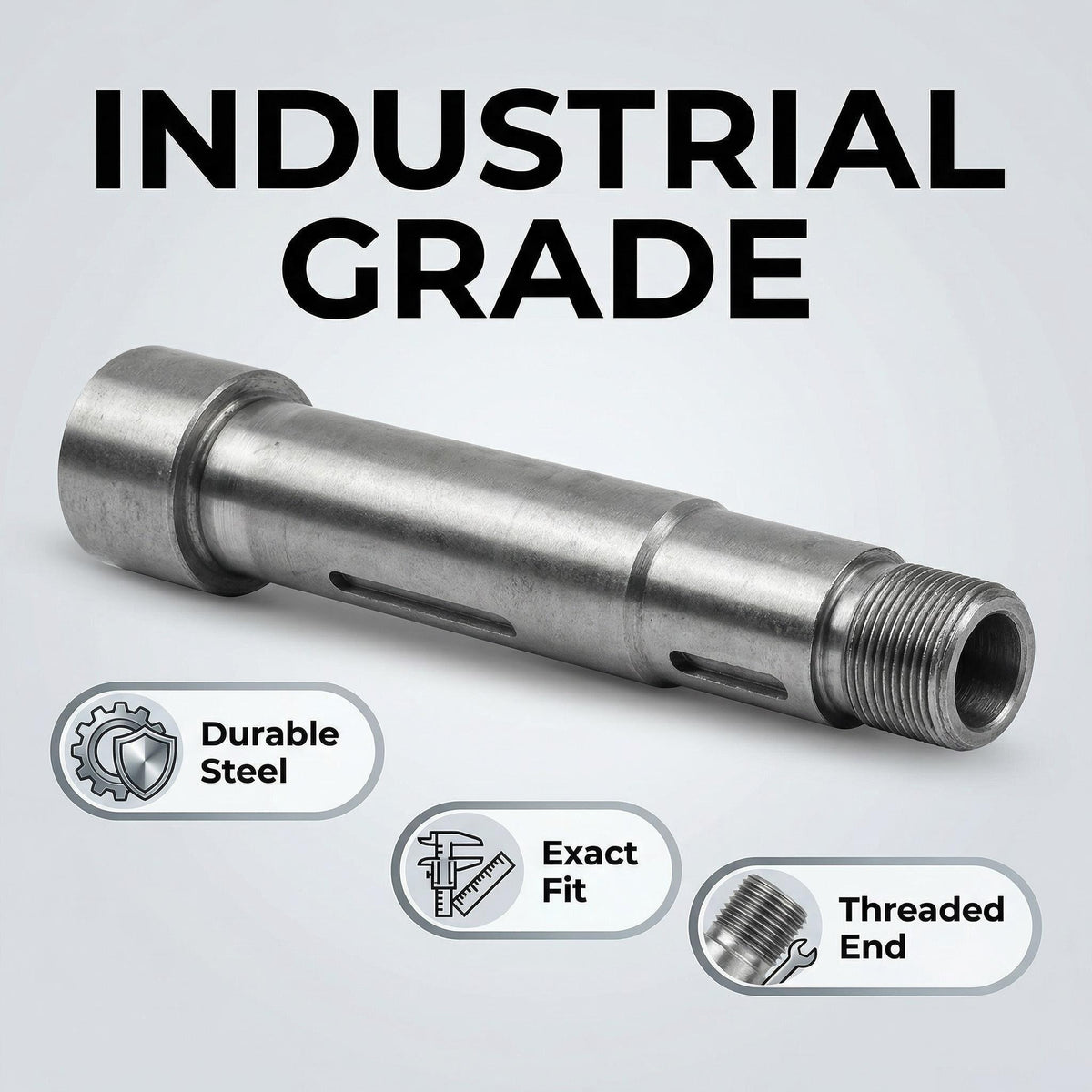 MT3 Milling Machine Spindle for XJ9512-127 XD9512 Grizzly G0781 4x18 3/4 HP Mill Drill Replacement Part