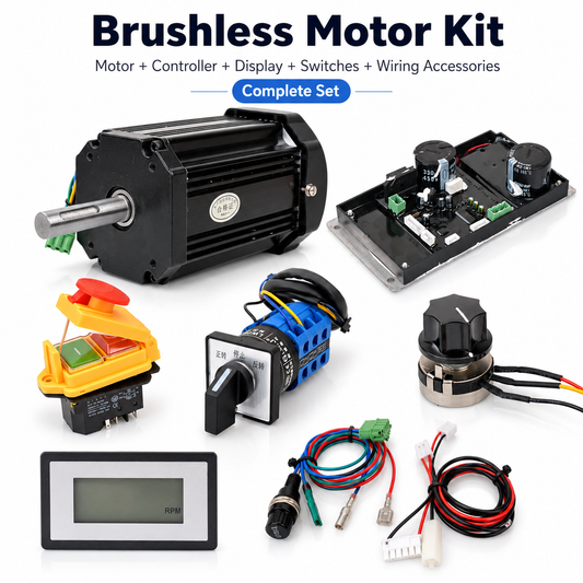 850W 1100W BLDC Motor Controller Board 110V 220V for Bench Lathe Spindle Drive Retrofit
