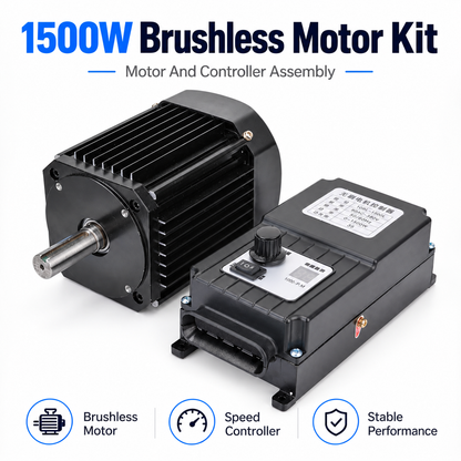 1500W Brushless Servo Motor Kit for Mini Lathe Upgrade