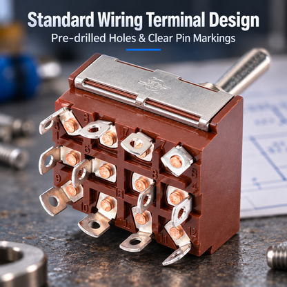 C2-181 KN1-403 Forward Reverse Changeover Switch for SIEG C2 0618 G8688 BD-6 M1-250 Replacement Part