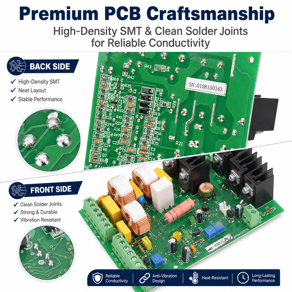 C2-182 XMT-2325 FC250J Main Control Board for SIEG C2 G8688 BD-6 M1-250 Replacement Part